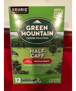 GREEN MOUNTAIN COFFEE ROASTERS HALF CAFF SINGLE SERVE MEDIUM ROAST KCUPS... - £11.73 GBP