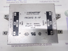 Schaffner FN2412-8-44  Power Line Filter Single Phase EMC/EMI Line Filte... - $165.73