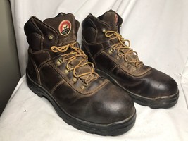 Red Wings Irish Setter Mens Soft Toe Work Boots Size 13 Brown 83607 - £47.37 GBP