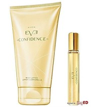 AVON Eve Confidence Set Eau de Parfum Purse Spray  10 ml + Body Lotion 150 ml  - £15.97 GBP