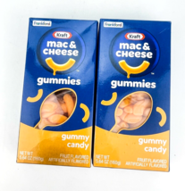 Kraft Mac &amp; Cheese Gummies Fruity Flavor Gummy Candy Lot Of 2 Frankford ... - £20.51 GBP