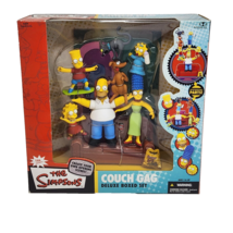 The Simpsons 2006 Couch Gag Deluxe Boxed Set New Sealed Playmates Mcfarlane - $90.25