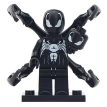 Symbiote Spiderman (Black Suit) Marvel Comics Venom Minifigures Toy Gift - £2.35 GBP