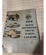 Napa Quick Reference Auto Parts Catalog Vintage 1978 Trucks - €67,79 EUR