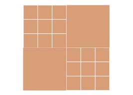 Mexican Mission Cement Tile Solid Handcrafted 10 sqf - Lightsalmon - 8x8&quot; - $2,248.15 MXN