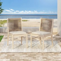 Cordoba KD Dining Chair Set (2) | Patio Furniture - £225.12 GBP