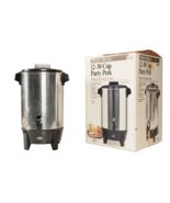 Complete Vintage West Bend 12-30 Cup Automatic Party Perk Coffee Brewer ... - $27.42 CAD
