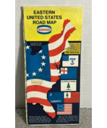 Sohio Eastern United States Gas Station Travel Road Map 1976 Vintage - $7.87