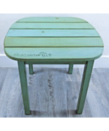 Jimmy Buffett Margaritaville Patio Outdoor Green Wooden Side Table - $6,367.23 MXN