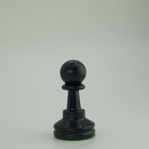 Chess Staunton Tournament Pawn Black Felt Replacement Game Piece - £3.49 GBP