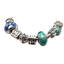 7&quot; Pandora Sterling Charm Bracelet with charms - $173.25