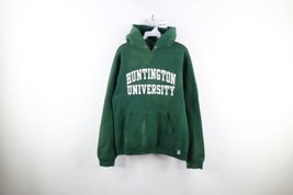 Vintage Russell Athletic Mens Small Faded Spell Out Huntington University Hoodie - £42.60 GBP