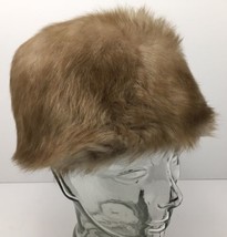 Vtg Pillbox Hat Peck and Peck Mod Mink Mod Style Womens Fifth Ave NY USA 50’s - $24.70