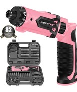 Enertwist Electric Screwdriver, 8V Max 10Nm Pink Cordless Screwdriver - €53,81 EUR