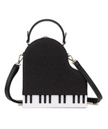 Fashion Piano Style Ladies Box Shape Handbag Shoulder Bag Party Purses F... - £56.20 GBP