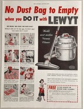 1950 Print Ad Lewyt Modern Vacuum Cleaners Made in Brooklyn,New York - £14.89 GBP