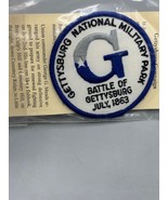 Vtg Gettysburg Military Park Patch Battle Of Gettysburg July 1863 Souvenir - $128.42 MXN