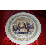 D&#39;Arceau-Limoges FRANCE  Le Marquis De Lafayette Secret Meeting Plate NE... - £35.03 GBP