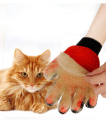 Pet Hair Brush Glove for Cats/Dogs Hair Combing, Cleaning and Massage Gr... - £11.66 GBP