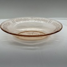 Vintage Rose Pink Depression 91/2&quot; Oval Vegetable Bowl - $19.75