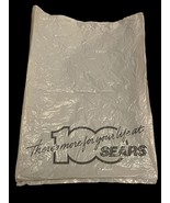 VTG 100 Year Anniversary SEARS &amp; ROEBUCK Store Plastic Shopping Bag 19”x14” - $383.44 MXN