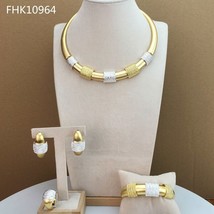 New Jewelry Unique Jewelry Dubai Costume Jewelry Sets for Women  FHK10964 - £89.78 GBP
