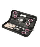 Professional Pet Dog Grooming Scissors Set Straight Curved Thinning Shea... - £30.66 GBP