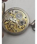 Antique Piaget Pocket Watch – Working, Solid Silver 800 Case, Circa 1900... - $633.36
