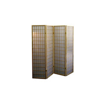 4-Panel Room Divider - Natural - $170.94