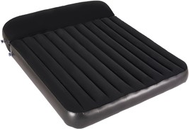 Black Dimar Garden Queen Size Inflatable Camping Air Mattress Blow Up Ma... - $31.97
