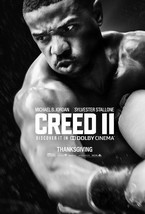 Creed II 2 Movie Poster Rocky Balboa Michael B. Jordan Film Print 24x36&quot; 27x40&quot;  - £9.49 GBP+