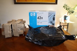 GENUINE HP 42X (Q5942X) Black Toner Cartridge Open Box But Sealed Bag OE... - $50.00