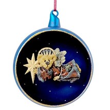 Boyds Bears Resin Zoe Starlight Ornament Glass Christmas Angel 25951 - £21.83 GBP