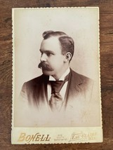 Vintage Cabinet Card. F.J. Harris 1901 by O&#39;Neal in Eau Claire, Wisconsin - £21.73 GBP