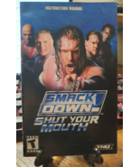 WWE Smack Down Shut Your Mouth by THQ Game Instructions Only Original Au... - $374.40 MXN