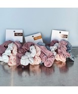 Pack of 3 Kitsch Velvet Hair Suede Matte Scrunchies Set of 5 Assorted Co... - $332.17 MXN