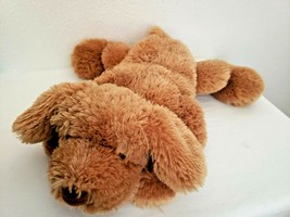 2004 Ty Classic LACES Puppy Dog Golden Brown 17&quot; Plush Stuffed Animal Toy  - £17.90 GBP