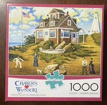 Charles Wysocki &quot;A Delightful Day Sparkhawk Island&quot; 1000 Pc Buffalo Puzzle - $13.78