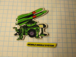 1982 G.I. Joe Cartoon Series Refrigerator Magnet: Mobile Missile System ... - $7.00