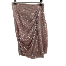 Eva Franco Pink Sequin Skirt Size 2 New - £45.56 GBP