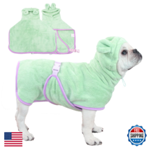 Fnaobai Pet Bathrobe for Dog Cat Absorbently Quick Drying Coat Cute Dogs... - $36.10