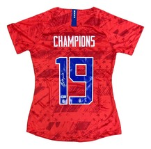 Alex Morgan Signed 2019/20 Nike USA Women&#39;s Champions Medium Soccer Jers... - £190.74 GBP