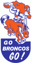 Denver Broncos Go Broncos Go! Logo Embroidered Mens Polo XS-6XL, LT-4XLT New - £20.12 GBP+