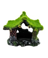 Aquarium Decoration House Resin Hollow Hideout House, Betta Fish Hide Ac... - $20.78