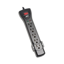 Tripp Lite SUPER7B 7 Outlet Surge Strip 7 Ft Cord 2160 Joules Black 5-15R 15A Br - £49.25 GBP