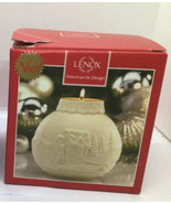 Lenox Winter Wonderland Votive Candle Ornamental Glow Christmas American... - $301.06 MXN