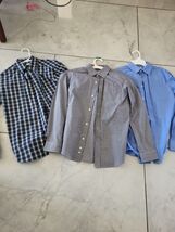 Cat &amp; Jack Boy's Lot of 3 Dress Casual Button Dow. Shirts Large 14 - €16,86 EUR