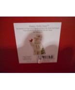 Lenox  &quot;Happy Holly Days Snowman Holding Cardinal&quot; 8&quot;H 2020 Figurine NEW... - $80.51 CAD