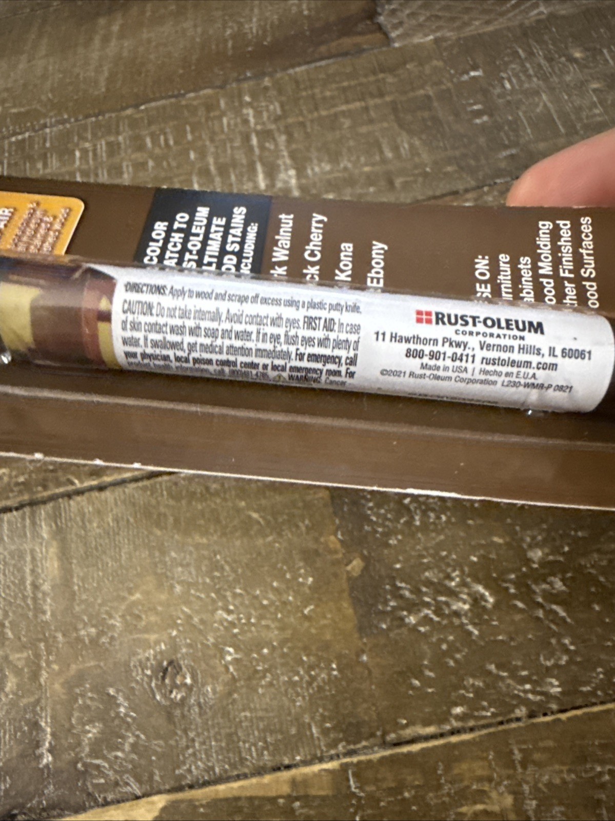 Rust-Oleum Wood Repair Fill Stick Item image 5