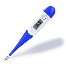 Accurate Digital Oral Thermometer for Kid Baby and Adult Rectal and Underarm Tem - £14.76 GBP